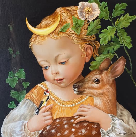 Diana in her Childhood