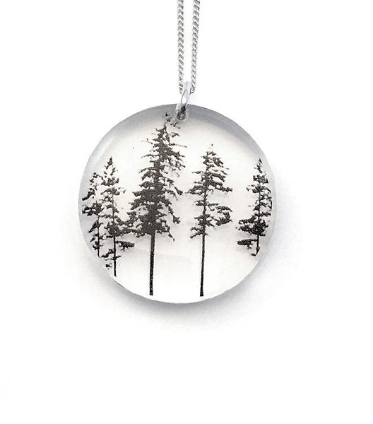 Round Forest Pendant