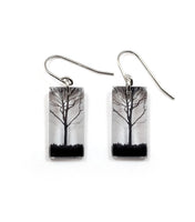 Small City Tree Earrings