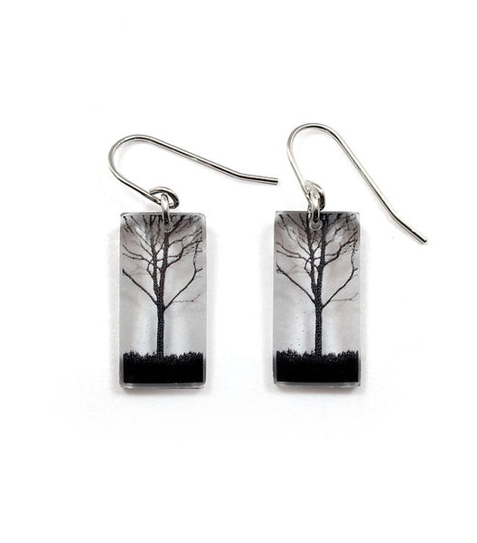 Small City Tree Earrings