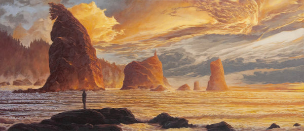Seascape #6 – Canyon Beach at Sunset