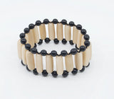 Tagua Rainforest Bracelet (B&W)