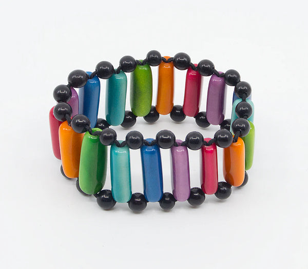 Tagua Rainforest Bracelet (Brights)