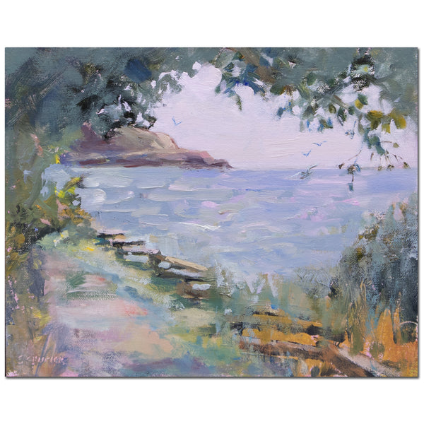 Coast Path (framed)