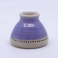 Mini Vase (purple/dots; Rainbow Collection)