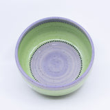 Round Bowl – Small (green/lavender; Rainbow Collection)