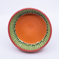 Round Bowl – Medium (orange/green/red; Rainbow Collection)