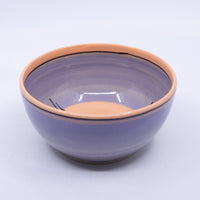 Round Bowl – Medium (lavender/peach; Rainbow Collection)