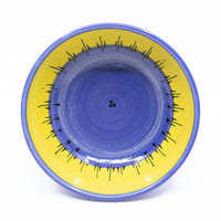 Round Bowl – Medium (blue/yellow; Rainbow Collection)