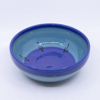 Round Bowl – Large (blue/turquoise; Rainbow Collection)