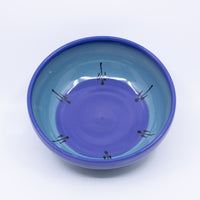 Round Bowl – Large (blue/turquoise; Rainbow Collection)