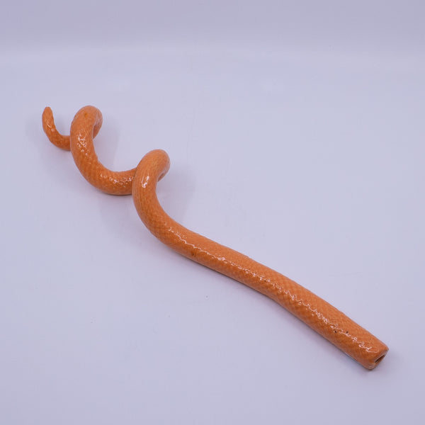 Corkscrew Garden Stake (orange)