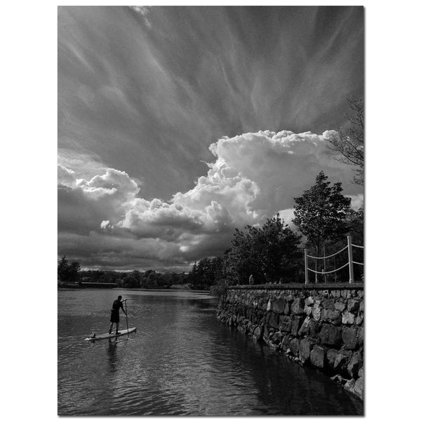 Gliding the Gorge on a Paddleboard