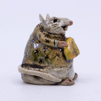Green Sweater Mouse with Cheese