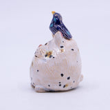 Fat Cat (White with Bluebird)