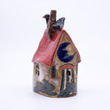 House – Round Running Bunny House (Red Roof, Two Crows)