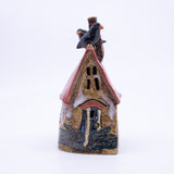 House – Round Running Bunny House (Red Roof, Two Crows)
