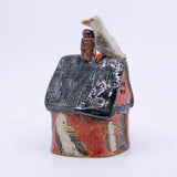 House – Round Seagull House (red/black)
