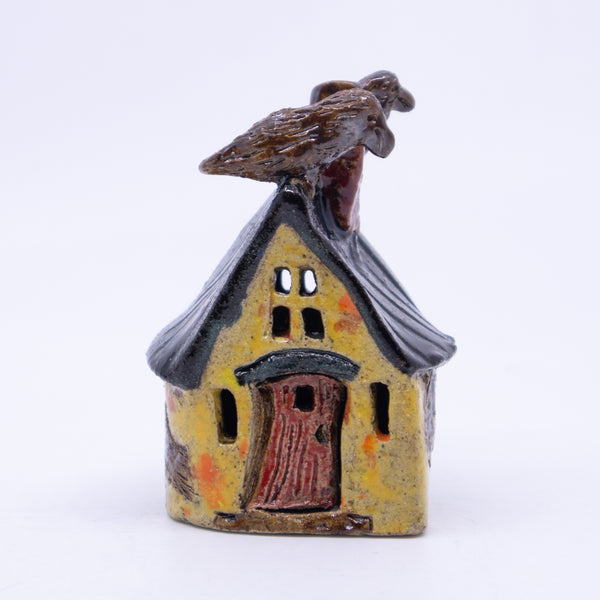 House – Round Crow House (yellow/black)