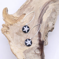 Starfish Long Dangle Earrings