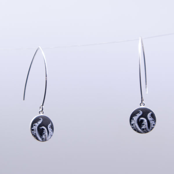 Tentacles Pendant Earrings