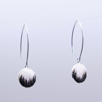 White Cedars Pendant Earrings
