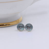 Dichroic Glass Studs