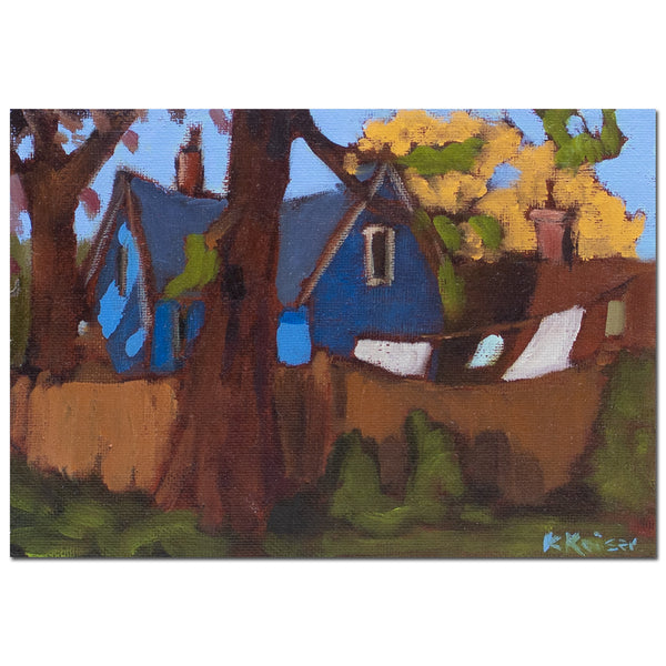 October Morning's Sunshine (framed)