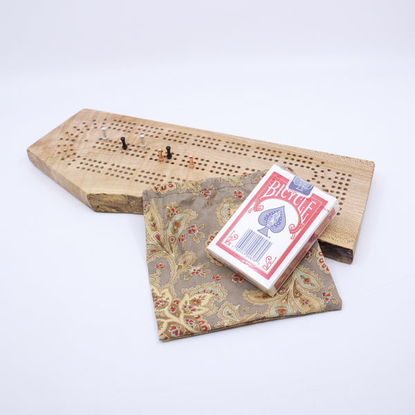 Maple Cribbage Board