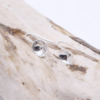 Earrings – Sterling Silver Half-Lentils