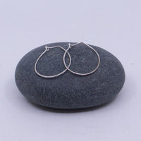 Earrings – Sterling Silver Medium Loops