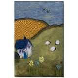Blue Cottage (framed)
