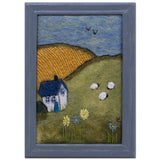 Blue Cottage (framed)