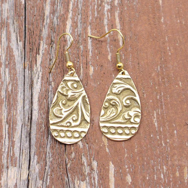 Brass Earrings