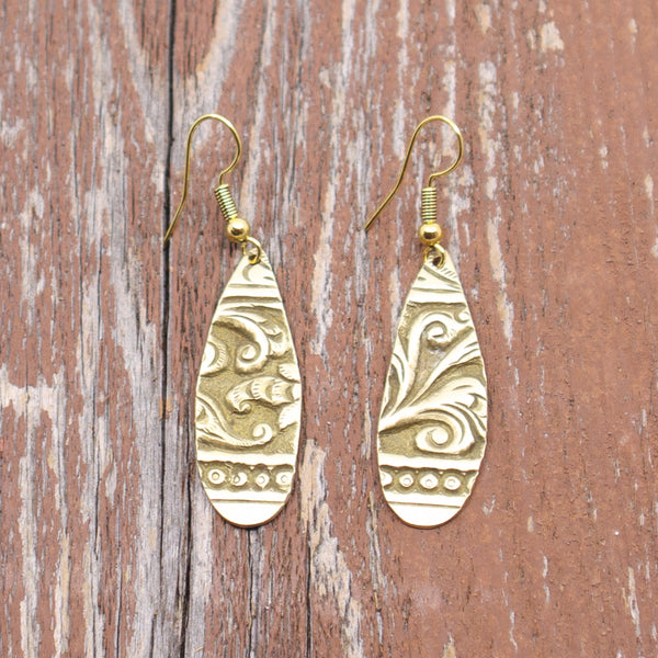 Brass Earrings