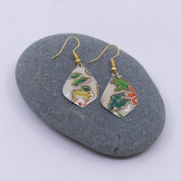 Tin Fishhook Earrings