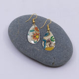 Tin Fishhook Earrings