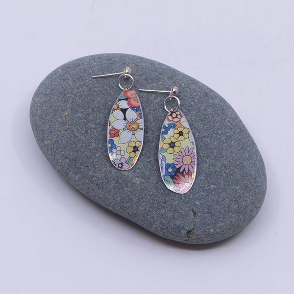 Tin Dangle Earrings