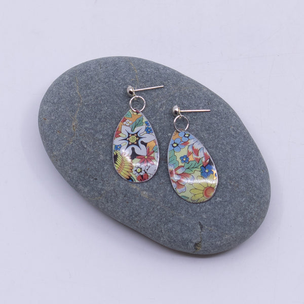 Tin Dangle Earrings