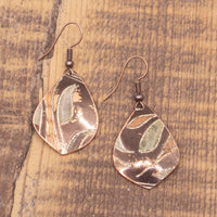 Copper Dangle Earrings