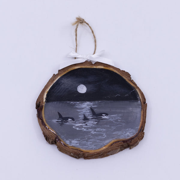 Live-Edge Painted Landscape Mini