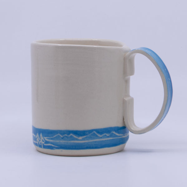 Mug - dinerware (neon blue)