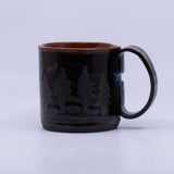 Mug - Waxware trees (brown/orange)