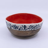 Cereal Bowl (red/bronze)