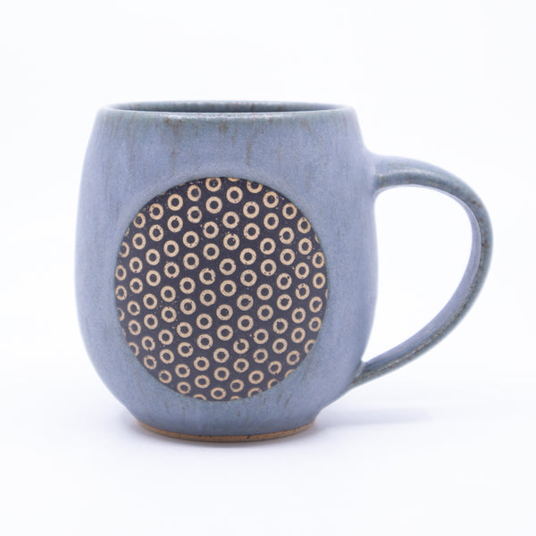 Mug (blue/dots)