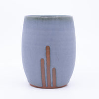 Tumbler (blue/lines)