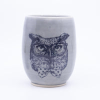 Tumbler – Silkscreen (grey/owl face)