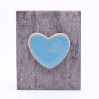 Wall Hanging – Small (single blue heart)