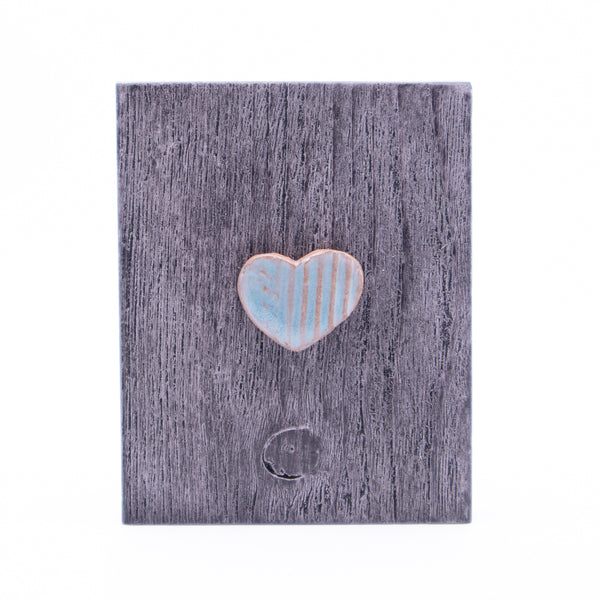Wall Hanging – Small (small blue heart)