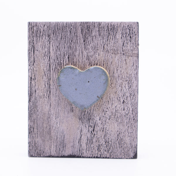 Wall Hanging – Small (grey heart)